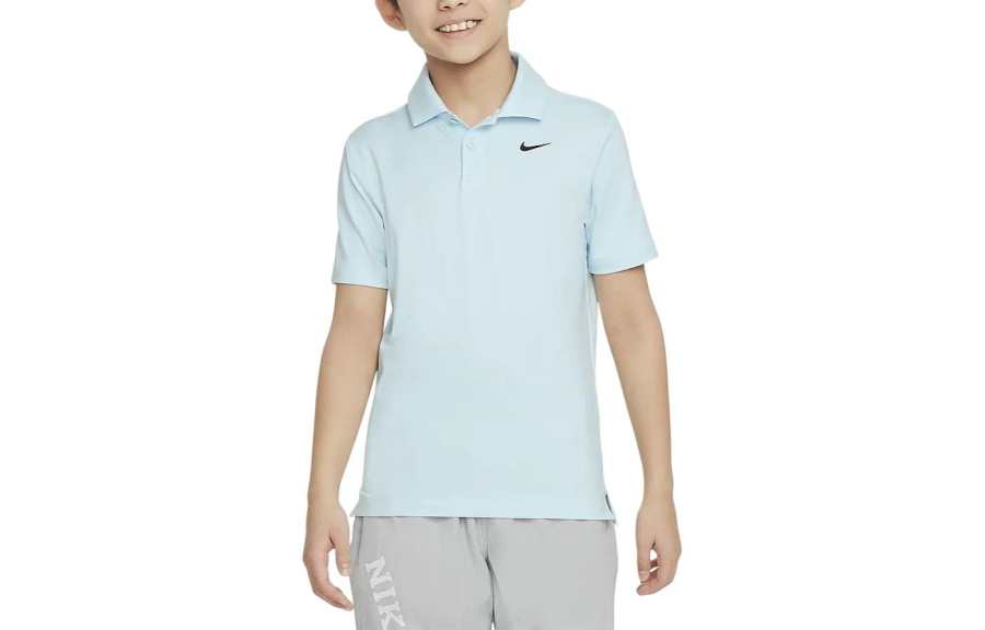 Nike Nike Polo Shirt Tour Glacier Blue Kids'