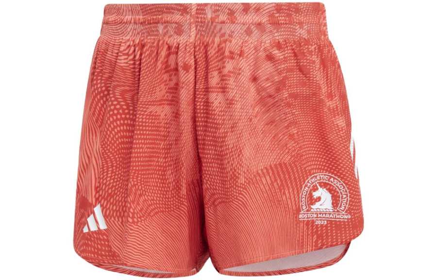 Adidas Adidas Sports Shorts Women's Red Moderate Wide Leg Pants