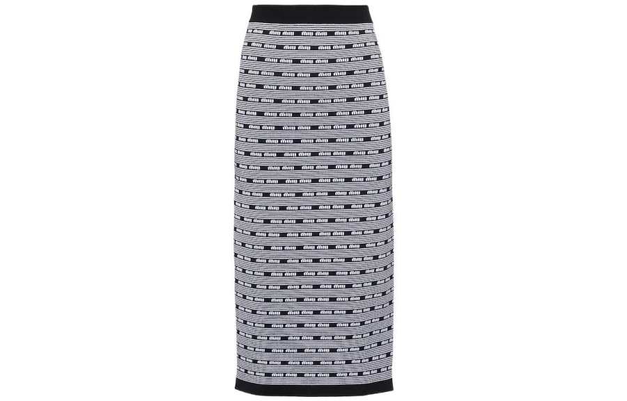 MIU MIU SS23 Skirt Women's Black