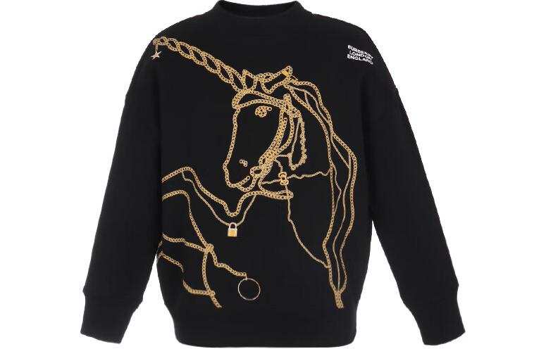 Burberry Sweatshirt Black Kids'