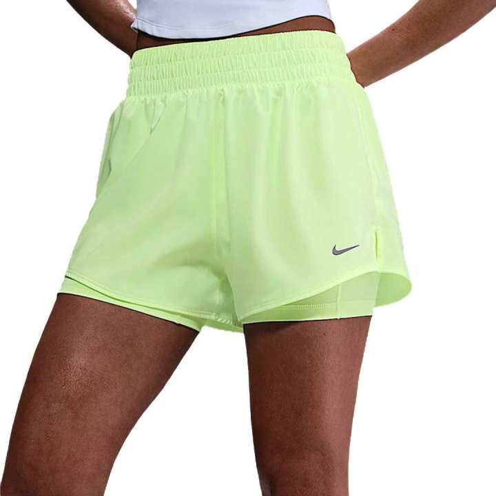 Nike Nike One Women's Dri-FIT High-Waisted 3" 2-in-1 Shorts