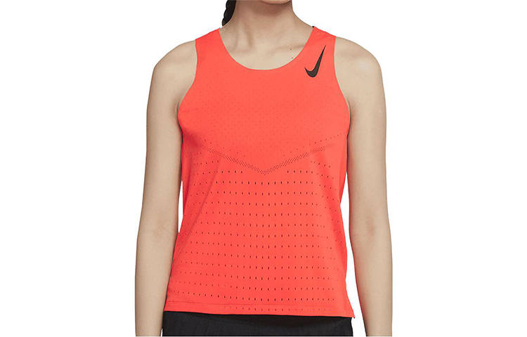 Nike Nike Sleeveless Sports Shirts Women's Red Halter Neck