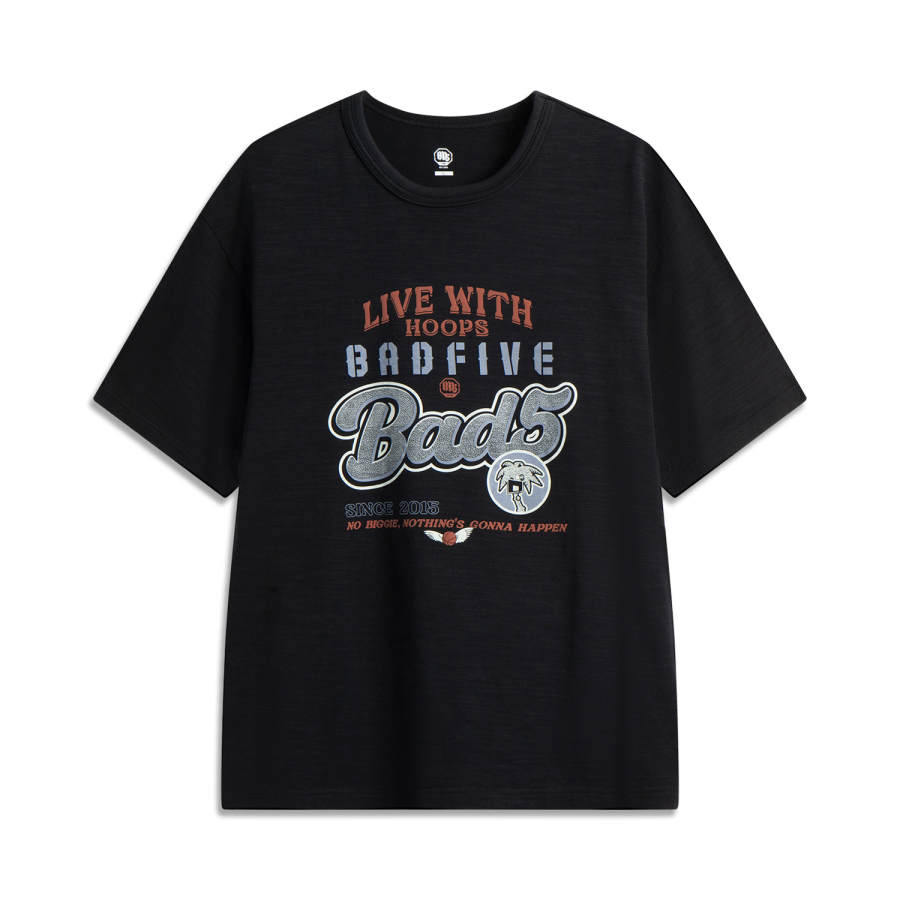 Li-Ning Li Ning Basketball Collection T Shirt Men's Black