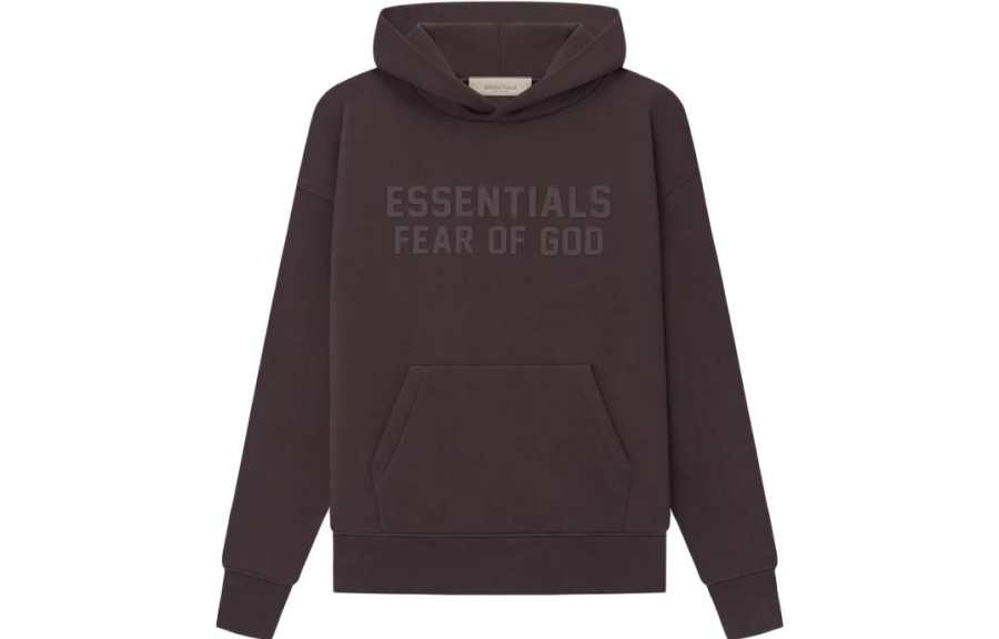 Fear Of God Essentials Sweatshirt SS23 Kids Essentials Hoodie Plum Kids'