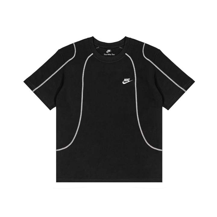Nike Nike T Shirts Unisex Black Crew Neck Moderate Straight Fit