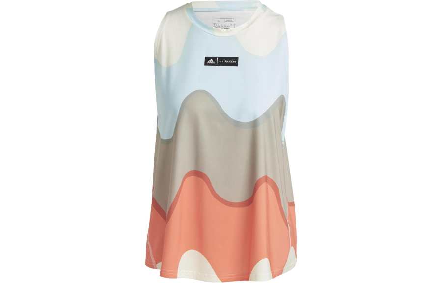 Adidas Adidas Sleeveless Sports Shirts Women's Multicolor Other