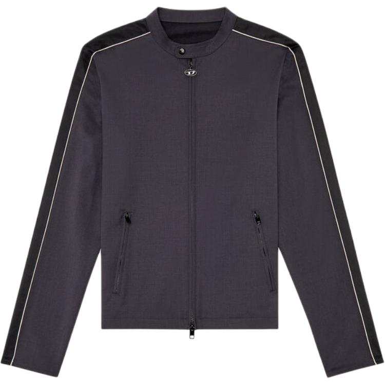 DIESEL Diesel J-Delvin branded zip-puller jacket