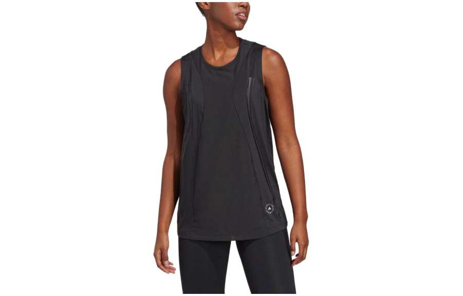 Adidas Adidas Sleeveless Sports Shirts Women's Black Other