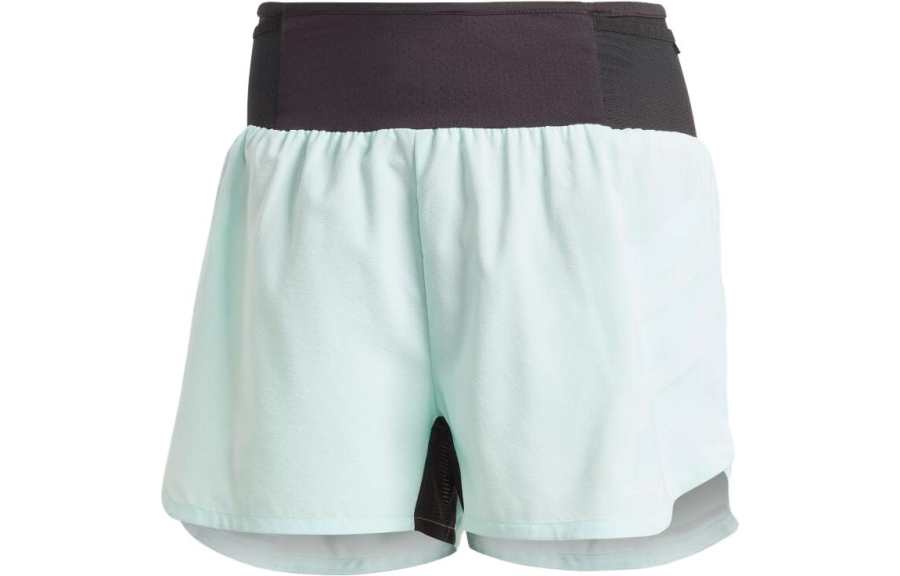 Adidas Adidas Sports Shorts Women's Aqua Green Moderate Flared Pants