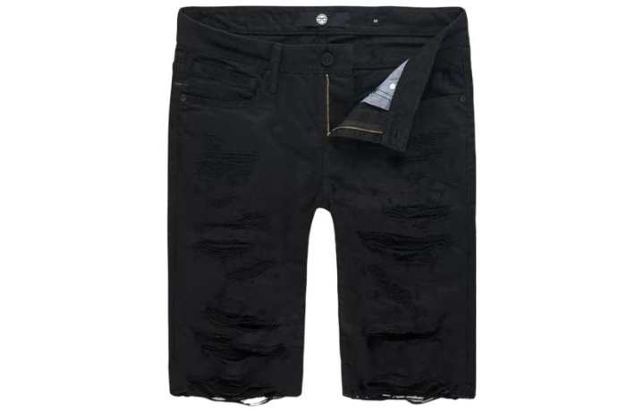 Jordan Jordan CRAIG BELMAR Denim Shorts Women's Black Moderate Other