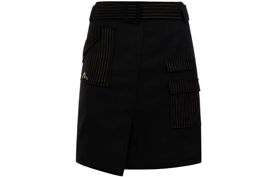 EVISU Casual Short Skirts Women's Black Moderate Other