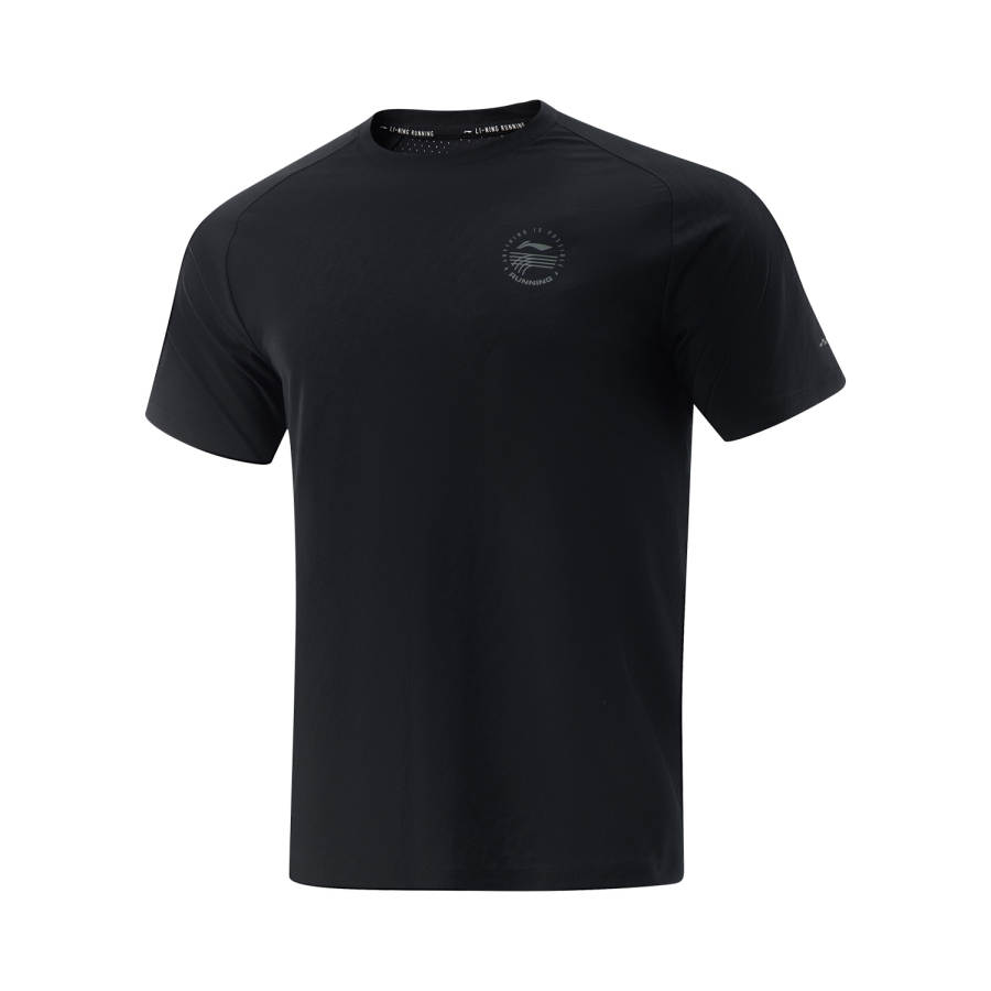 Li-Ning Li Ning Running Collection T Shirt Men's Black