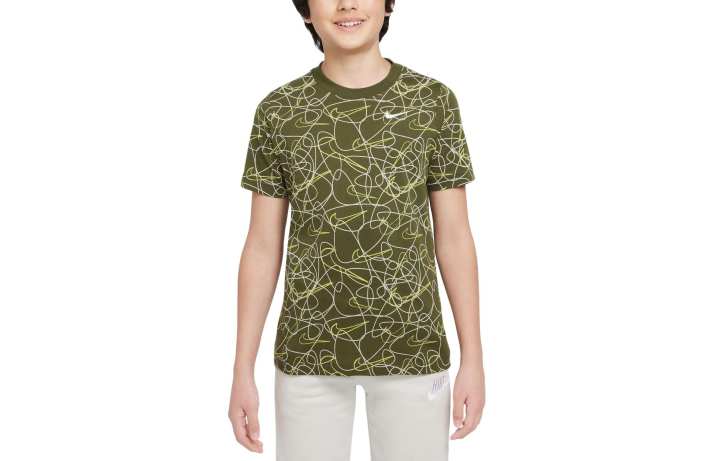 Nike Nike T Shirt Rugged Green Kids'