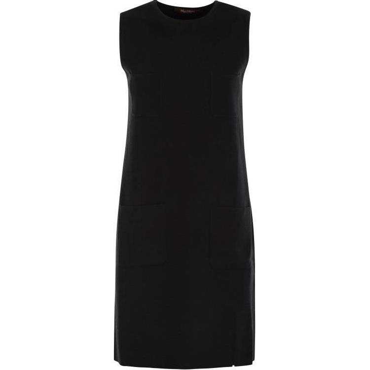 MaxMara Studio Max Mara Studio Crewneck Sleeveless Midi Dress