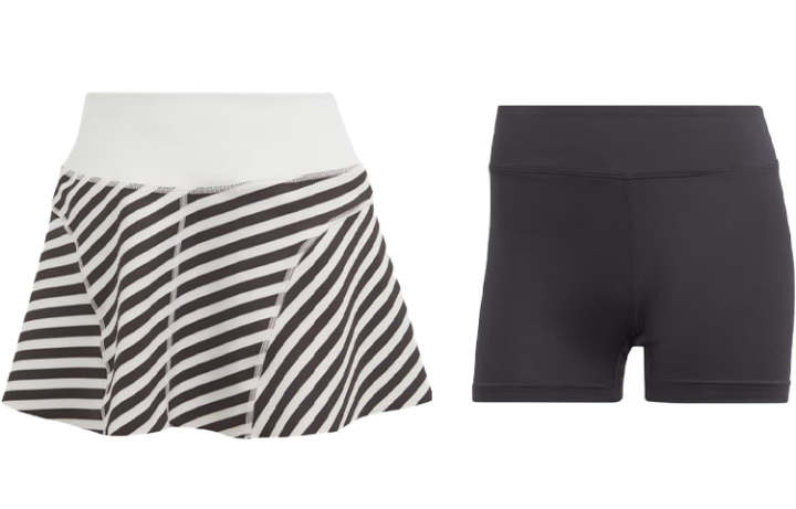 Adidas Adidas Casual Short Skirts Women's Black White