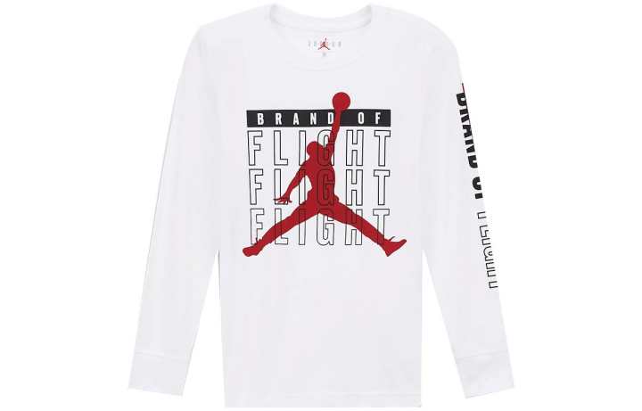 Jordan Jordan Kids T Shirts Crew Neck Moderate