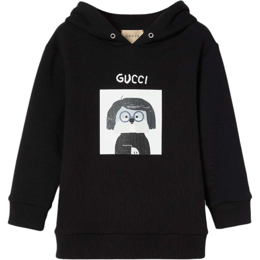 GUCCI Sweatshirt SS25 Regular Black Kids'