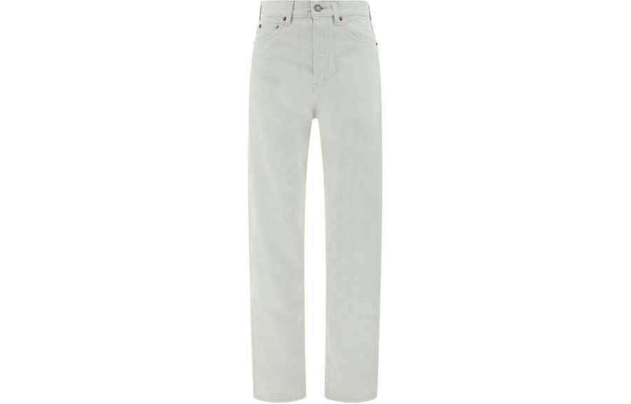 SAINT LAURENT High Waist Slim Fit Jeans