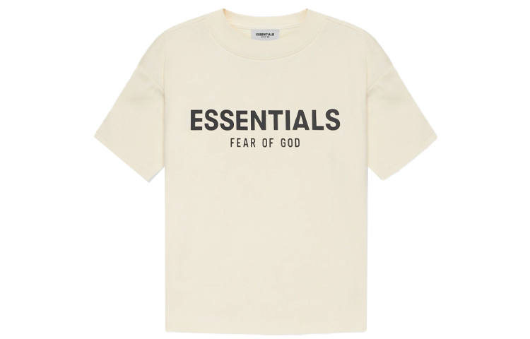 Fear Of God Essentials SS21 T Shirt Kids' Cream