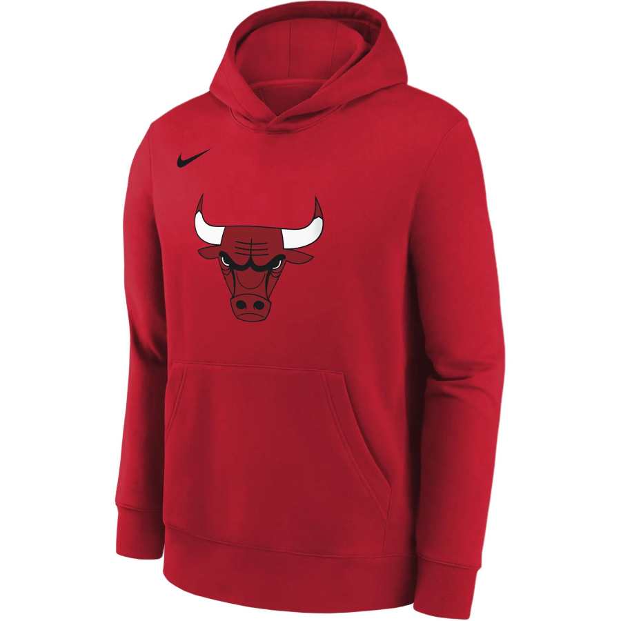 Nike Nike Sweatshirt Chicago BullsClub FW24 Red Teenagers