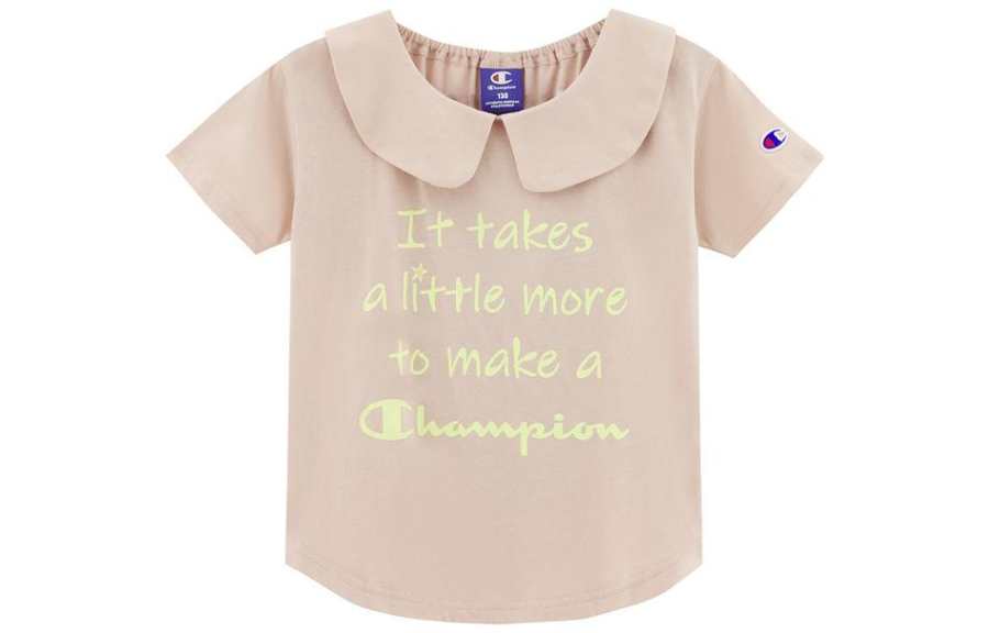 Champion Kids T Shirts Crew Neck Moderate