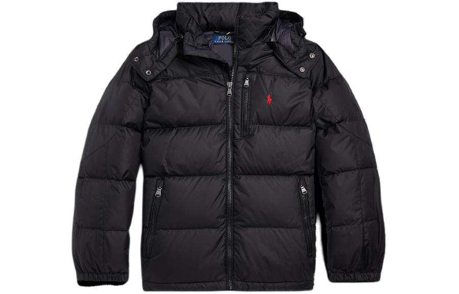 Polo Ralph Lauren FW23 Down Jacket Teenagers Black Standard