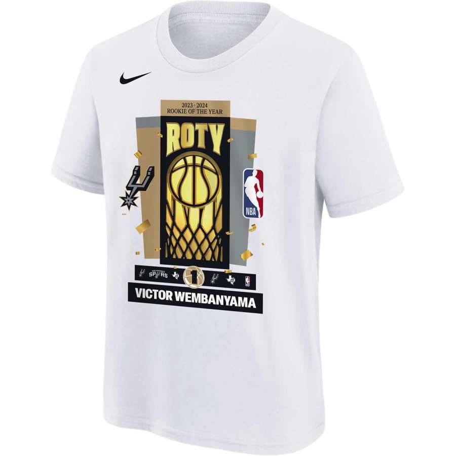 Nike Nike x NBA T Shirt Rookie Of The Year T Shirt White Kids'