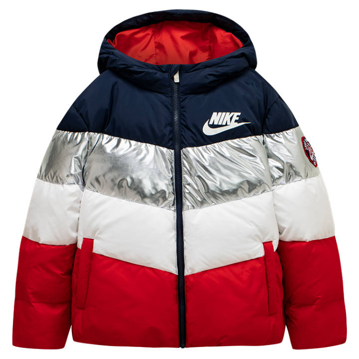 Nike Nike Kids Down Jackets Hooded Thickened