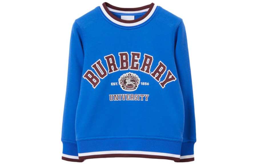 Burberry Kids Sweatshirts Crew Neck Moderate