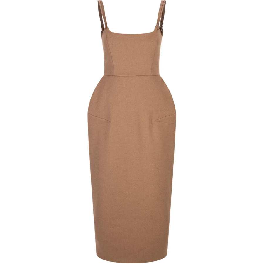 MaxMara MaxMara Slip Dress Women's Brown
