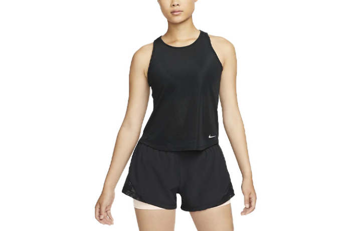 Nike Nike Sleeveless Sports Shirts Women's Black Other