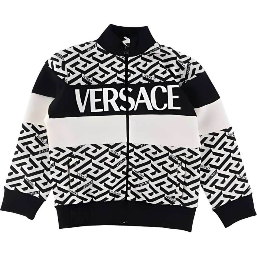 VERSACE VERSACE Kids Jackets Baseball Collar Moderate