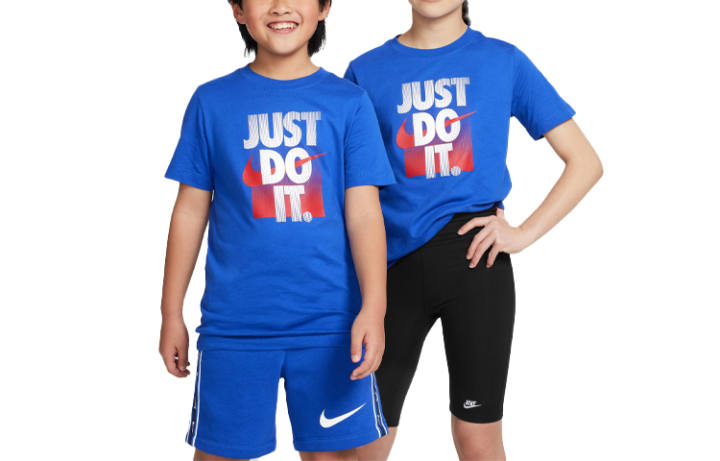 Nike Nike T Shirt Game Royal Blue Kids'