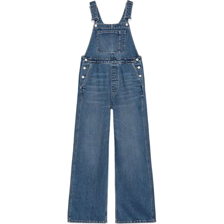 ZARA Trf Overalls Women's Blue Moderate