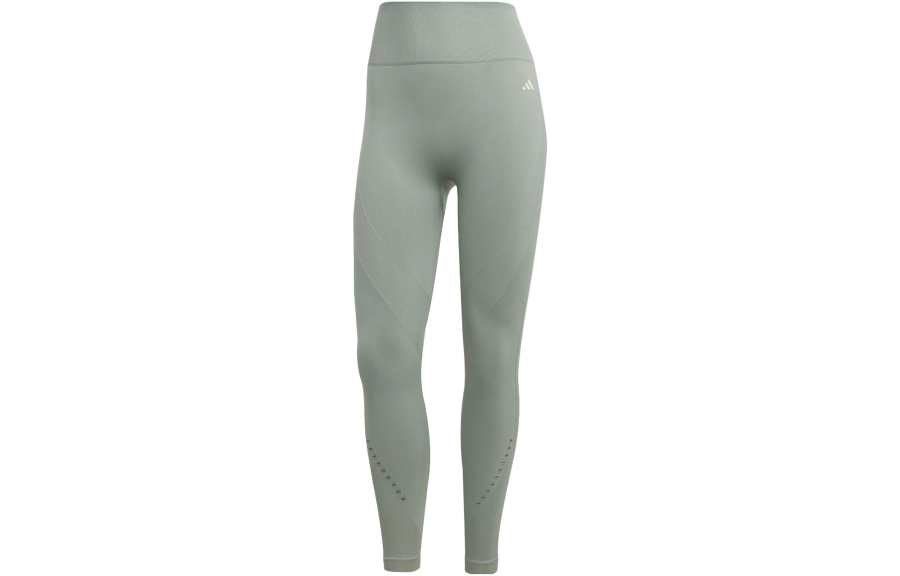 Adidas Adidas Sports Pants Women's Silver Green Moderate
