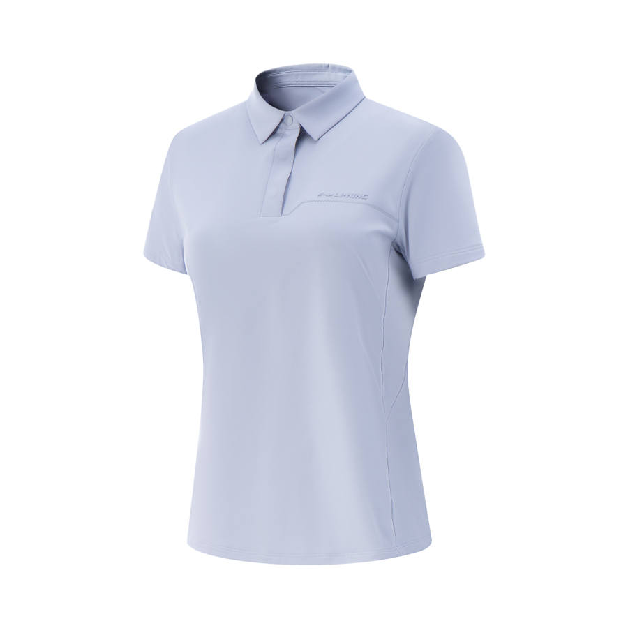 Li-Ning Li Ning Fitness Series Polo Shirt Women's Frost Blue