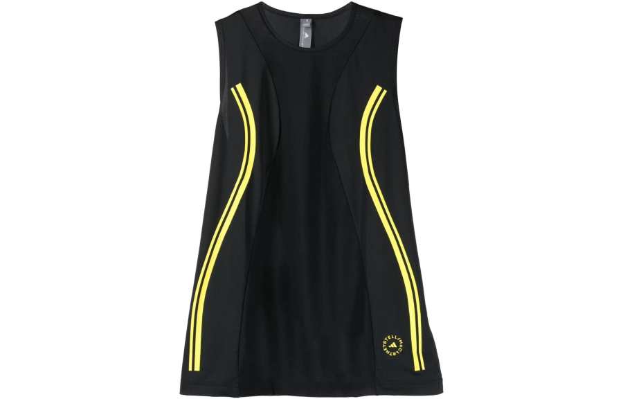 Adidas Adidas Sleeveless Sports Shirts Women's Black Other