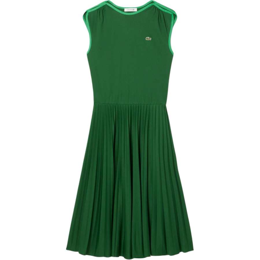 Lacoste sleeveless pleated dress