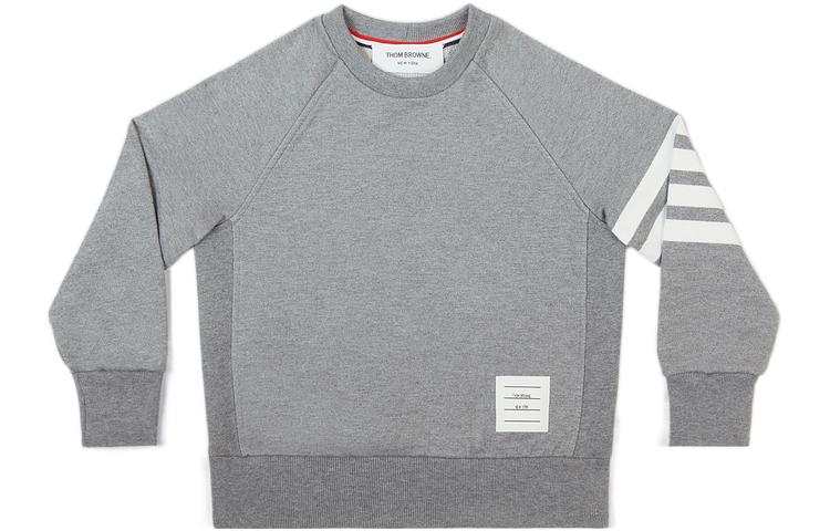 THOM BROWNE THOM BROWNE Kids Sweatshirts Navy Collar Moderate