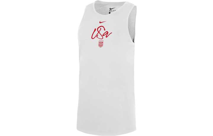 Nike Nike Sleeveless Sports Shirts Women's White Other