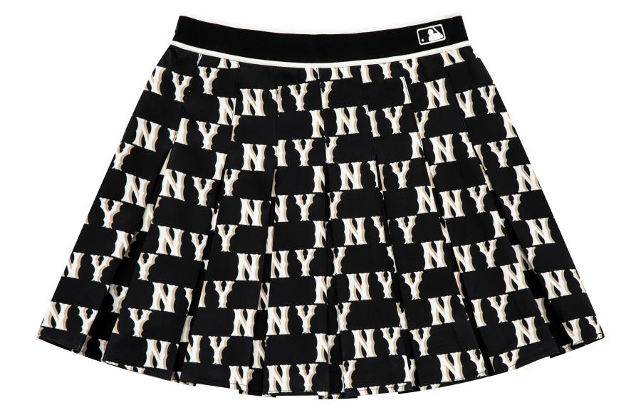 MLB New York Yankees Casual Short Skirts Women's Black