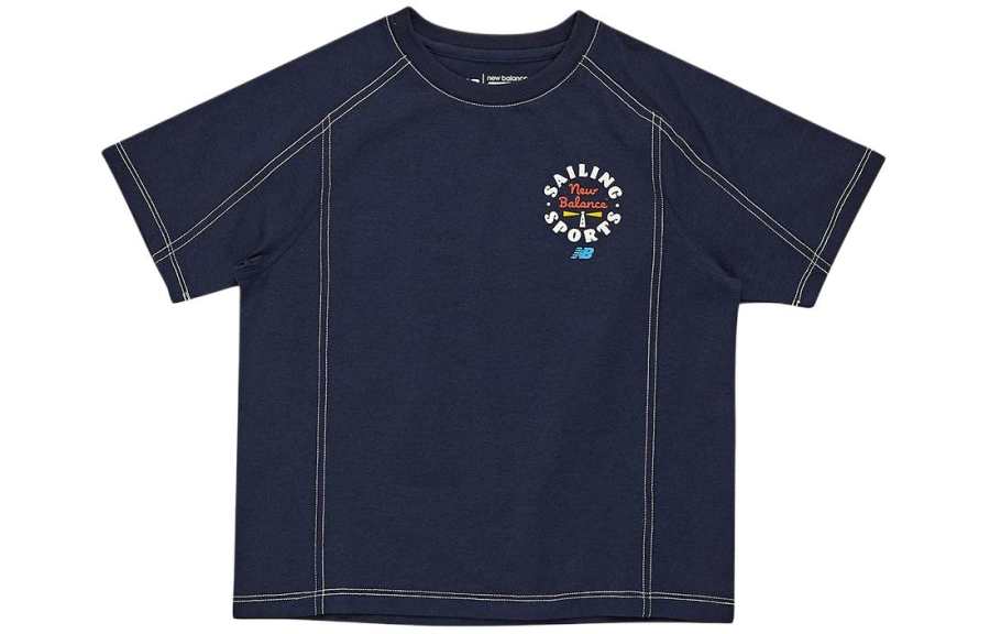 New Balance New Balance T Shirt Kids' Marine Blue