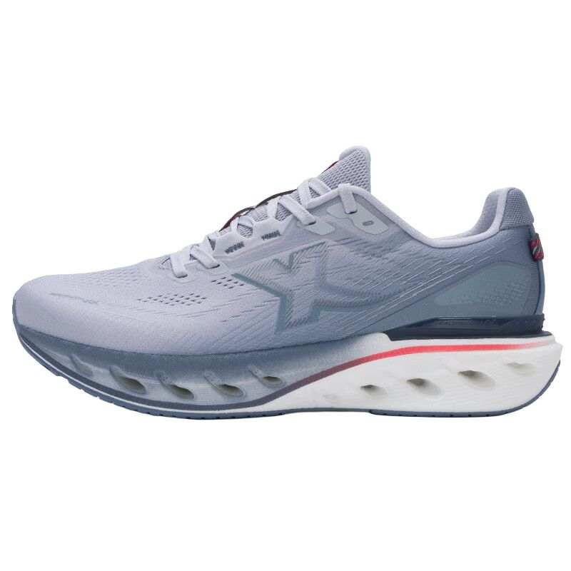 XTEP Cushioning Spin 12 Cushioning Breathable Cushioning Breathable Low top Casual Running Shoes Men's Blue Gray