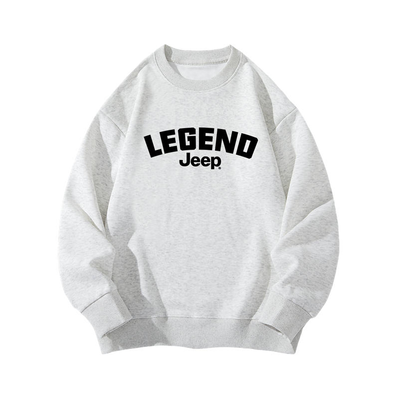 Jeep Grade School Sweatshirts Crew Neck Moderate