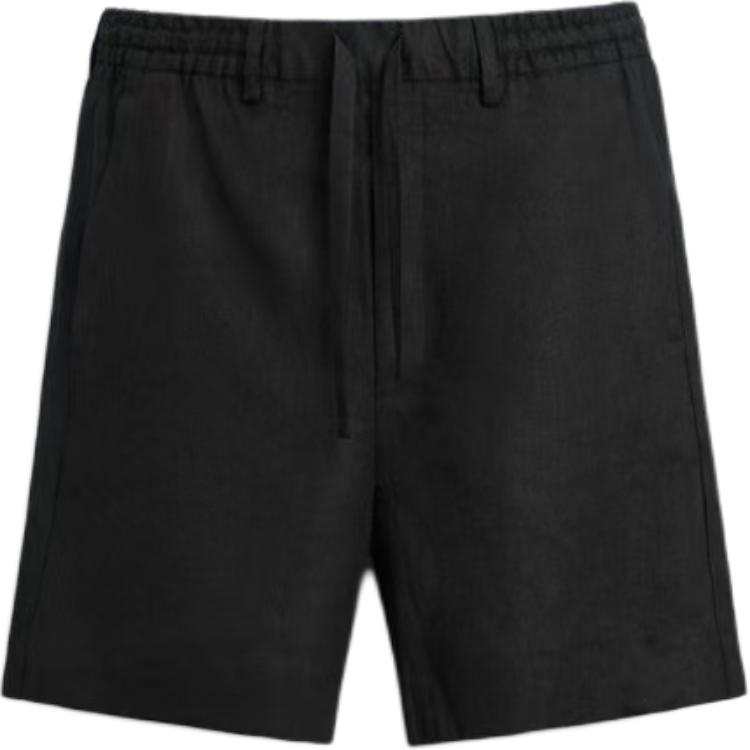 ZARA Casual Shorts Men's Black Moderate