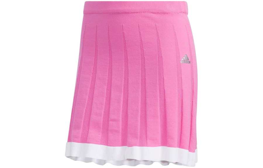 Adidas Adidas Casual Short Skirts Women's Pink Moderate Short Skirt