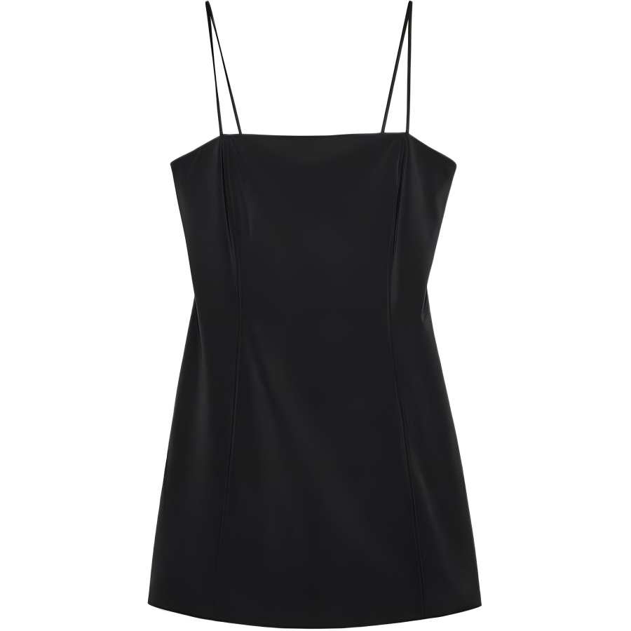 ZARA Slip Dresses Women's Black