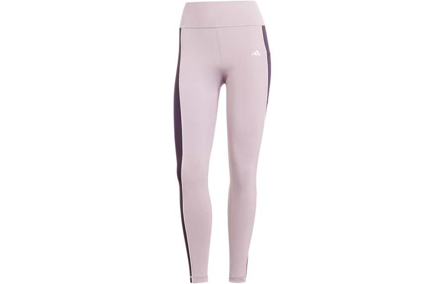 Adidas Adidas Optime Hr Cb 7/8 Leggings Sports Pants Women's Purple