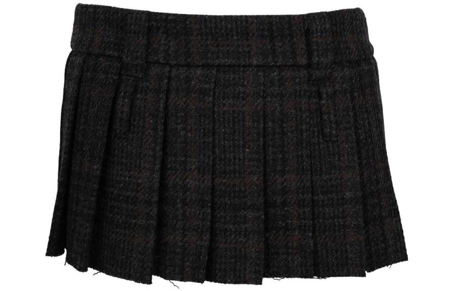 MIU MIU Casual Short Skirts Women's Multicolor