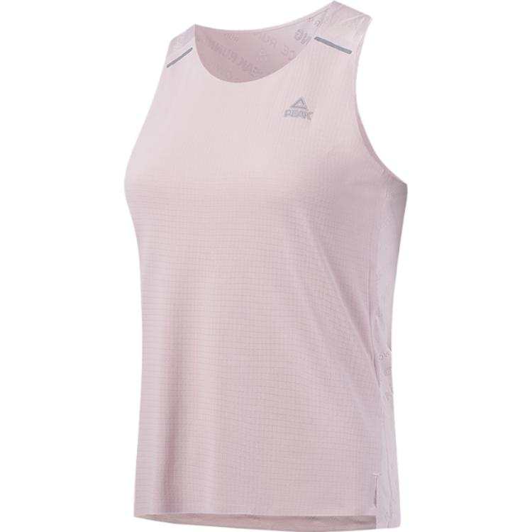 PEAK Sleeveless Sports Shirts Women's Light Pink Purple Other
